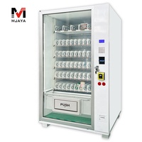 Máquina Expendedora Combinada de 10 Canales y 6 Cajones, Compatible con ADA, Personalizable para Snacks, Revistas, Cosméticos, Cuidado de la Piel y Compras