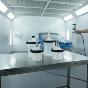 ถ้วยสเปรย์ 400 มล. 125 ไมครอน ใช้สำหรับซ่อมรอยขีดข่วนรถยนต์ - Product Image 1