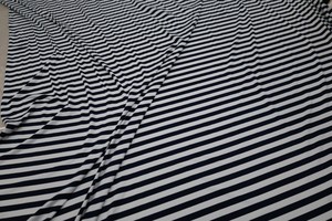 170克针织四面弹力氨纶速干牛奶丝色条男士舒适休闲弹力色条面料 - Product Image 2