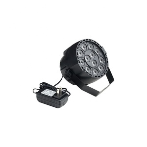 <span class=keywords><strong>Led</strong></span> Tím RGB di chuyển ánh sáng sân khấu 12 Wát cho bữa tiệc sinh nhật đám cưới DJ sử dụng - Product Image 4