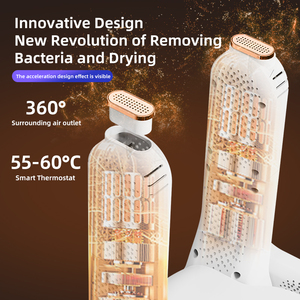 Mini sèche-chaussures intelligent portable, sèche-chaussures électrique, chauffe-chaussures portable, 220-240V, <span class=keywords><strong>sortie</strong></span> d'air adaptée - Product Image 3