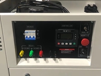 Générateur portable super silencieux 8KW 10KVA à démarrage électrique, double carburant essence, GPL, GNC, biogaz, à vendre
