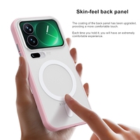 Étui de téléphone magnétique mat pour Xiaomi 18 Pro Max 17 Ultra, translucide, anti-rayures, TPU+PC, coques antichoc pour Xiaomi 17 Pro Max