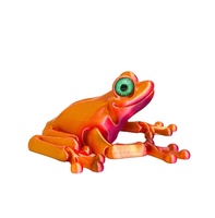 Penjualan Panas Mainan Katak Cetak 3D Mainan Katak yang Dapat Diputar dengan Sendi Bergerak Figur Aksi Hadiah untuk Dewasa Mainan Fidget untuk Autisme ADHD