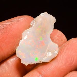 Piedra Preciosa de Ópalo Etíope Natural en Bruto, 15+ Quilates, Forma Irregular, para Sanación de Chakras, Piedra Suelta para Envolver con Alambre - Product Image 2