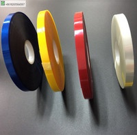 Bande de film de baguage OPP 12mm de largeur ruban de cerclage thermofusible ruban d'emballage en plastique pour petit article