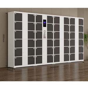 Système de casier intelligent pour salle de sport Armoire métallique Armoire de rangement intelligente pour <span class=keywords><strong>colis</strong></span> Casier électronique intelligent pour livraison de <span class=keywords><strong>colis</strong></span> pour parc de plage - Product Image 2