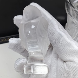 Carafe à <span class=keywords><strong>whisky</strong></span> de luxe en verre dépoli style hibou français avec bouchon en forme d'hibou, pour décoration intérieure, articles de bar et cadeau - Product Image 5