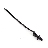 Tête de sapin Push Mount Nylon Cable Zip Tie Efficient Auto Wire Bundling Application facile et sécurité Fiable Special Zip Ties