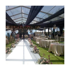Tente de banquet de haute qualité tente d'événement de fête de mariage en plein air <span class=keywords><strong>grande</strong></span> tente de chapiteau d'événement de fête de mariage transparente de luxe - Product Image 4