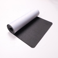 Vente en gros, tapis de souris blanc vierge XXL extra large personnalisé par sublimation pour joueur
