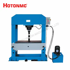 HP-100 hydraulic forging steel press machine iron worker cold pressing eyelet punching power prensas hidraulicas prensa