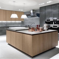 Armoire de cuisine en teck DAIYA avec design en bois de hêtre