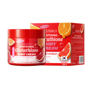 HUNMUI กลูตาไธโอน บอดี้ครีม 500 มล. ไวท์เทนนิ่ง มอยส์เจอร์ไรซิ่ง สำหรับผู้หญิง - Product Image 3