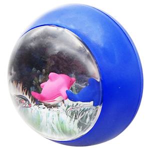 Sanlead Liquid Acrylic Water PMMA Oil Snow Dome Floater Flotage Floating Fridge <strong>Magnet</strong> With Dolphin for Promotion and Gifts - Product Image 4