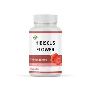 Cápsulas de Hibisco Sabdariffa Linn, Suplemento ODM OEM, Cápsulas de Flor de Hibisco Seca Orgánica para la Salud y el Sistema Inmunológico - Product Image 1