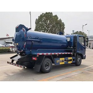 Camión de Limpieza y Succión Foton de 5 Cbm 4x4 a Bajo Precio, Camión de Bombeo de Lodos, Camión de Limpieza de Alcantarillado de 6 Ruedas - Product Image 5