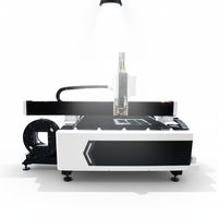 Machine de découpe laser à fibre intégrée 1530 Plate Tube 1000W  Découpeuse laser CNC 6000W pour tôles métalliques et tubes ronds et carrés