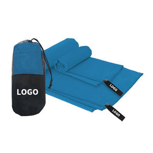 Serviettes de sport de voyage en microfibre de polyamide de 60x120 cm à séchage rapide et à impression personnalisée - Product Image 1