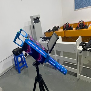 Mesin Simulator Gatling permainan menembak satu orang logam 3D komersial dalam ruangan luar ruangan penggunaan sekolah taman hiburan - Product Image 4