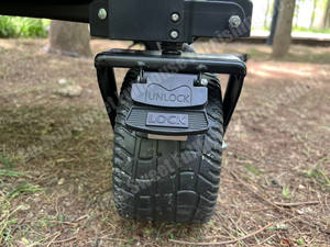 2025 grand chariot de plage pliant de jardin portatif extérieur compact pliable robuste chariot de chariot pliant de camping - Product Image 5