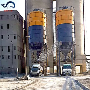 200 ton silo pabrikan Tiongkok Harga silo semen dengan pengumpul debu