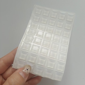 Clear Silicone <b>Rubber</b> Door Stopper Wall Shield Quiet Cushion Protector Silence Custom Non-Slip Shock Self Adhesive Bumpers Pads - Product Image 5