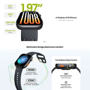 Reloj Inteligente HAYLOU Watch Hyper con Pantalla AMOLED Cuadrada de 1.97'', GPS, 5ATM, Mapas Fuera de Línea, Rastreo de Rutas - Product Image 2
