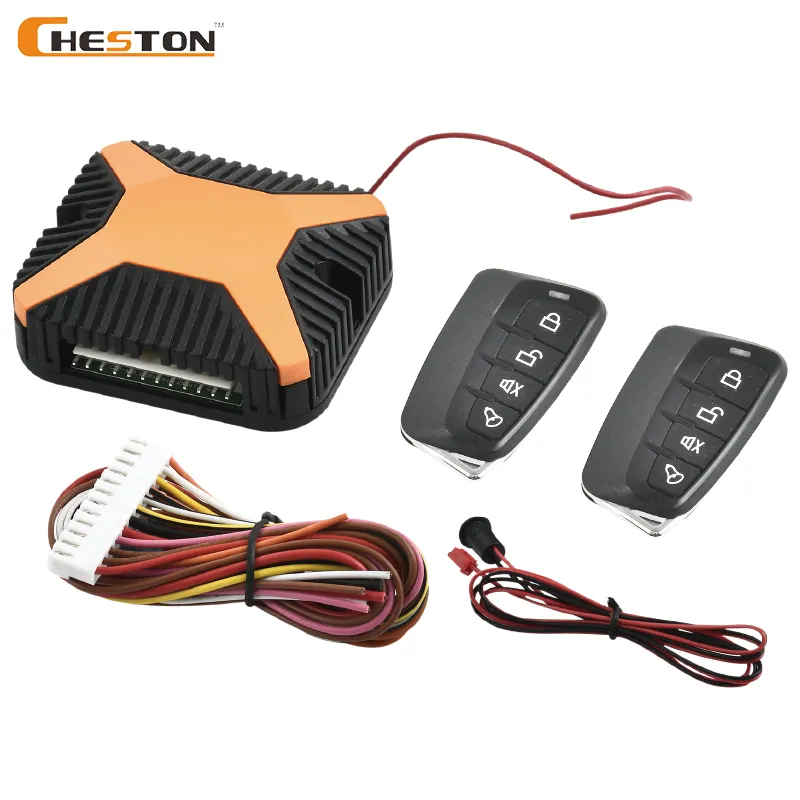 Keyless Entry System DC12V Keyless Entry Alarms System For Car With Trunk Release
