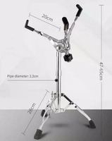 Latest Adjustable Drum Set Stands Double and Single Legs Thickened Reinforced Percussion Instrument Accessories for Drum