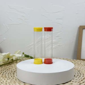 พลาสติก PS แบบใสสำหรับหลอด12*75มม. (10มล.-50มล.) ยี่ห้อ YJ - Product Image 2