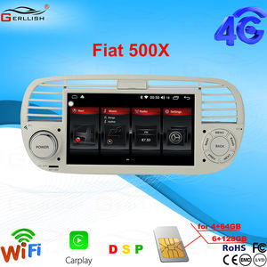 Reproductor de DVD para Auto Android para <span class=keywords><strong>Fiat</strong></span> <span class=keywords><strong>500</strong></span>, Color Blanco/Negro, Sistema de Audio Multimedia para Auto, Radio Estéreo, Unidad Principal, Navegación <span class=keywords><strong>GPS</strong></span> - Product Image 5