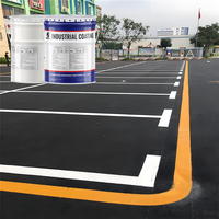 Peinture de marquage routier liquide en polyuréthane hautement réfléchissante, blanc/jaune, pour la marquage des autoroutes, des aéroports et des parkings