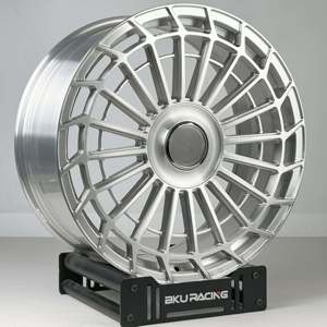 Roues forgées Bku 5x112 pour Mercedes W222 W223 S63 CLS SL Classe S Maybach 19 20 21 Jantes 22 pouces Jantes en alliage brossé 8.5-10.5J - Product Image 1