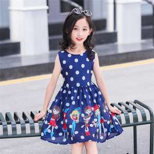 Vestidos Casuales de Verano para Niñas, Estilo Coreano, con Flores, Ángel, Princesa, para Fiestas, para Niñas de 6 Años - Product Image 1