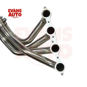 Hiệu suất cao hệ thống ống xả Turbo Manifold & x ống cho 05-13 CHEVY <span class=keywords><strong>CORVETTE</strong></span> <span class=keywords><strong>C6</strong></span> LS2 LS3 6.0L 6.2L xả tiêu đề - Product Image 4