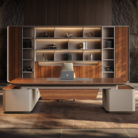 Chaise de bureau de direction haut de gamme, moderne, de luxe léger, modulaire, saine, couleur personnalisable, pour bureau de patron ou chambre, combinaison bureau et chaise, niveau E0