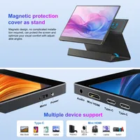 Moniteur portable IPS 25K 133 2560x1440 16:10 avec haut-parleur intégré, écran externe Type-C pour Switch, PS, téléphone