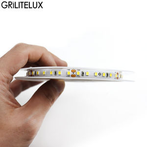 Ventes de liquidation, bande LED de haute qualité en cuivre DC24V flexible SMD 2835 120 LED/m, PCB 8 mm, 18-20 W/m, 5 m/rouleau, 6000 K - Product Image 2