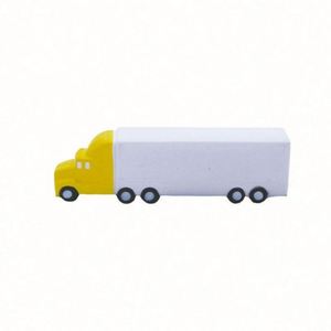 Jouet anti-stress en mousse souple pour voiture, balle anti-stress en PU avec logo en forme de camion, cadeaux marketing - Product Image 4