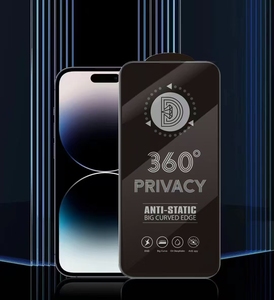 Proveedor Verificado, Cristal Templado 9H <span class=keywords><strong>ESD</strong></span> con Privacidad de 360 Grados, Curva Completa, Pegamento Completo para iPhone 17 Pro Max 16 15 Samsung Moto <span class=keywords><strong>Google</strong></span> - Product Image 2