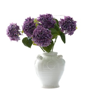 <b>Artificial</b> Flower French <b>Hydrangea</b> European Style Hand Feel Moisturizing to the Touch Wedding Home Decoration - Product Image 5