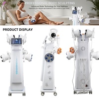 Appareil de massage corporel 6-en-1 à pression négative par aspiration pour la réduction de la cellulite, équipement sur pied pour SPA et salon