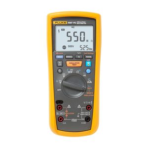 มัลติมิเตอร์วัดฉนวน Fluke 1587 FC 1000 โวลต์ ดีซี 100 แอมป์ วัดแรงดันไฟฟ้ากระแสตรงและกระแสสลับ ความต้านทาน - Product Image 1