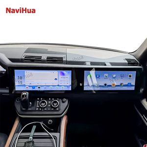 Lecteur multimédia automobile Android à double écran de 33,6 pouces pour <span class=keywords><strong>Land</strong></span> <span class=keywords><strong>Rover</strong></span> Defender L663 2018-2024, navigation GPS, CarPlay, Android <span class=keywords><strong>Auto</strong></span> - Product Image 1