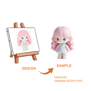 Poupée en PVC 3D personnalisée en usine, en forme de canard fraise rouge, conçue avec la technologie de l'intelligence artificielle, poupée statique en PVC sur mesure - Product Image 3