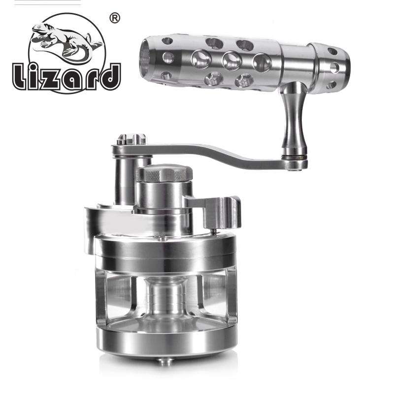 Lizard Reel Lizard Fishing CNC Aluminium Body Jigging Reel 26kg Power