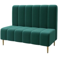 Ensemble Moderne de Meubles de Café en Cuir, Canapé, Tables et Chaises en Bois pour Restaurant, Banquette pour Restaurant