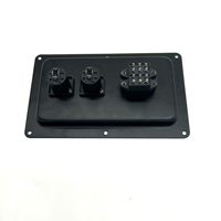 Accessoires audio professionnels et durables pour enceintes, vente en gros, boîte de jonction en fer 725