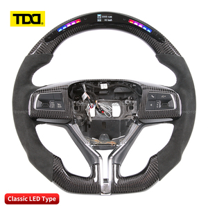 Volante de fibra de carbono TDD LED para Land Rover Defender 90 110 130, luz LED inteligente para interior de coche, estilo deportivo - Product Image 4